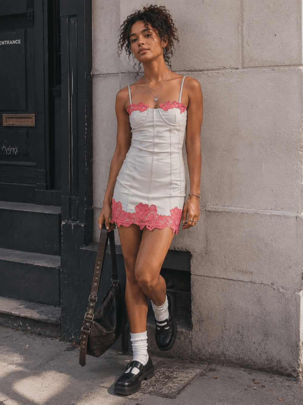 Collete Slip Mini Dress